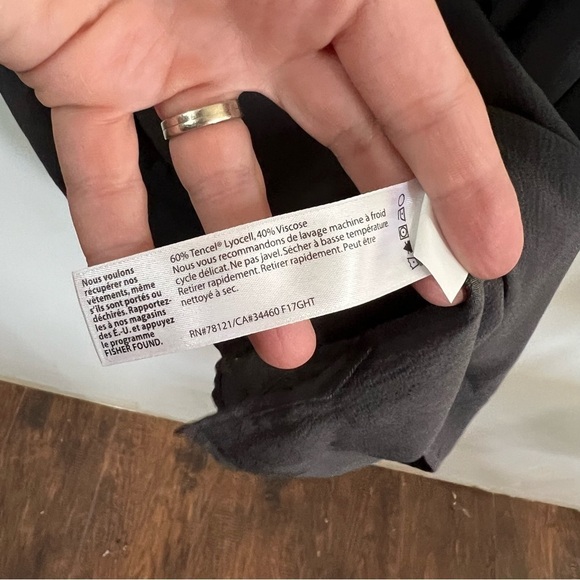 Eileen Fisher Tencel Blend Shift Dress - Picture 10 of 10